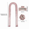 Anna-Kaci No-Heat Curling Ribbon Set with Satin Scrunchies and Hair Clip - 2 of 4