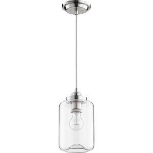 Quorum Lighting 1 - Light Pendant in  Satin Nickel - 1 of 1