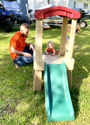 Step 2 lookout treehouse cheap climber playset