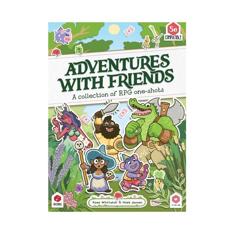 Adventures with Friends - by  Rose Whittaker (Hardcover), 1 of 2