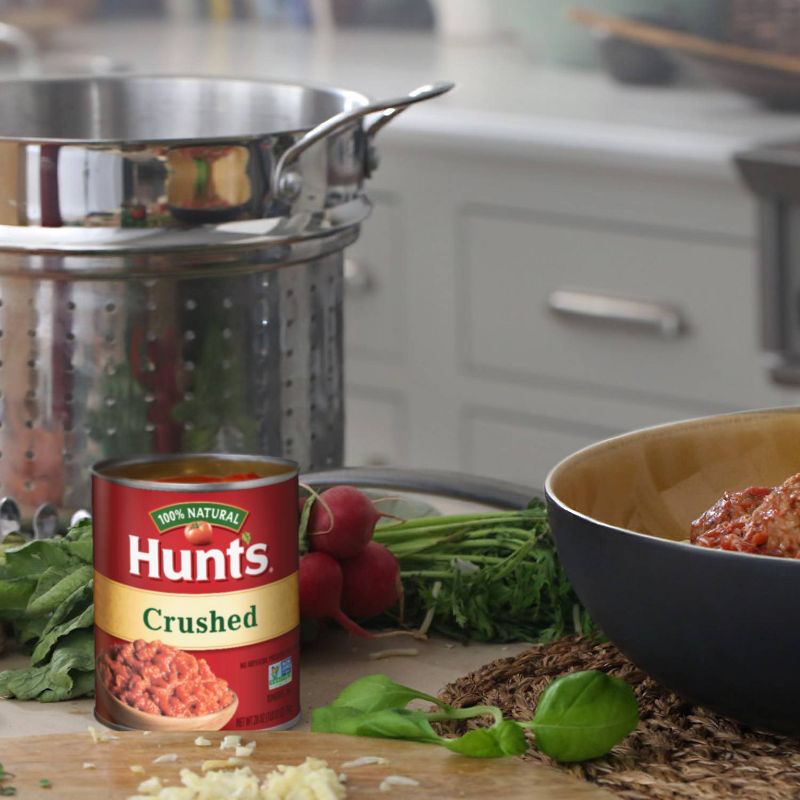 Hunt&#39;s 100% Natural Crushed Tomatoes - 28oz, 4 of 6