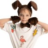 Joyfy Fun Halloween Animal Puppy Costume Kit, Ears & Tail for Adults & Kids, Perfect for Cosplay Costume Parties - 3 of 4
