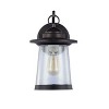 Chloe Lighting CH22057RB13-OD1 Linon Transitional 1 Light Rubbed Bronze Outdoor Wall Sconce 13" Height - 3 of 3