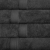 Luxury Cotton Heavyweight Ultra-Plush Hand Towel Set of 4 by Blue Nile Mills - 3 of 4