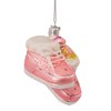 Kurt Adler Noble Gems Glass Baby Girl Ornament Set - 4 of 4