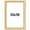 PosterPalooza | Simple Gold Picture Frame - UV Acrylic, Foam Board Backing, Hanging Hardware - 2 of 4