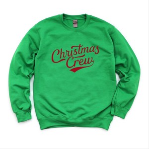 Christmas Crew Cursive - Women's Graphic Sweatshirt - 1 of 4