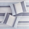 Gracie Mills Mcdaniel Refined Jacquard Elegance: 3-Piece Duvet Cover Set - 3 of 4