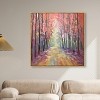 Art Remedy Road in Autumn Pastel Color Abstract Wall Art Framed - 2 of 4