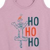 Women's - Winnie the Pooh - Tigger Christmas Ho Ho Ho Graphic Racerback Tank - 2 of 4