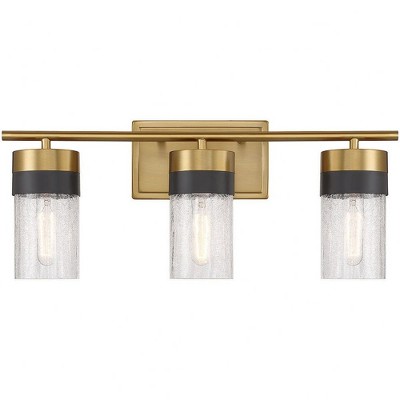 Savoy House Brickell 3 - Light Vanity in  Warm Brass