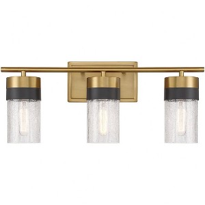 Savoy House Brickell 3 - Light Vanity in  Warm Brass - 1 of 4