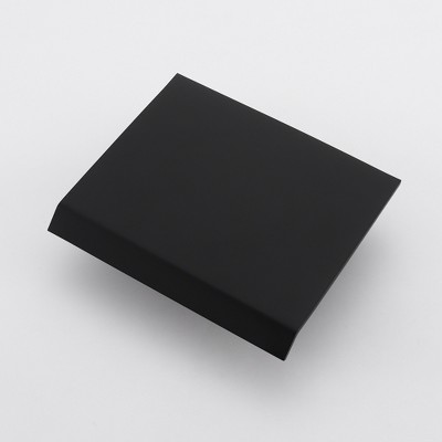 Matte Black Wall Mount Waterfall Tub Faucet with Single Handle