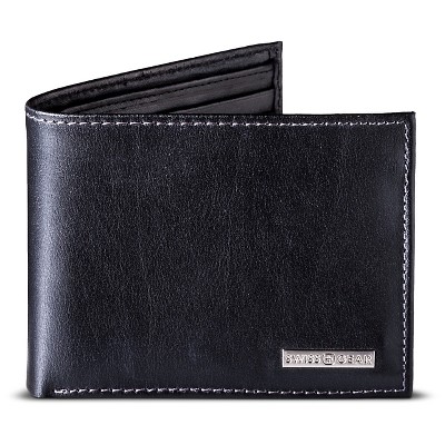 SWISSGEAR Men's Wallet Open No Closure Black