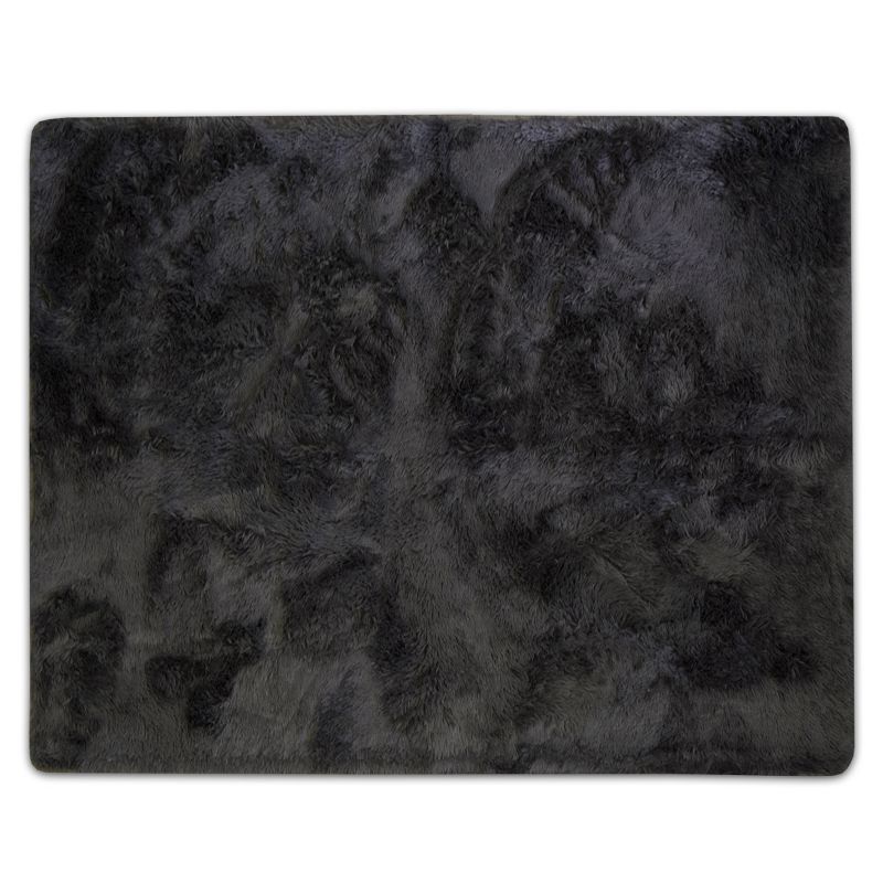 Plush Faux Fur Shag Solid Rectangle Floor Area Rug 4'x5' by Sweet Home Collection™, 3 of 4