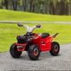 Aosom Kids ATV Quad Car, 6V Four-Wheeler for Kids with Forward Backward Function, Wear-Resistant Wheels for Toddlers Ages 18-36 Months - 2 of 4