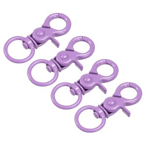 Unique Bargains DIY Craft Key Organization Lobster Claw Lanyard Swivel Clasps 4 Pcs - 1 of 4
