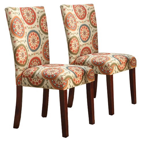Parsons Pattern Dining Chair Wood, Target Parsons Dining Table