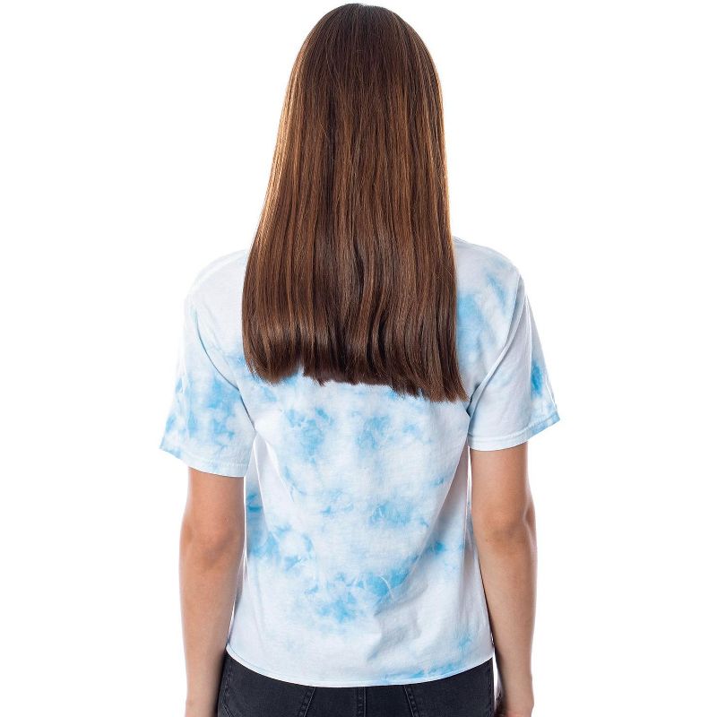 To All The Boys Juniors' Greetings From New York City Tie Dye Crop T-Shirt, 2 of 7