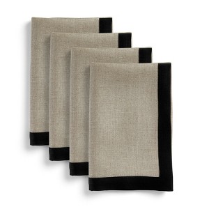 Solino Home Linen Dinner Napkins | Classic - 1 of 4