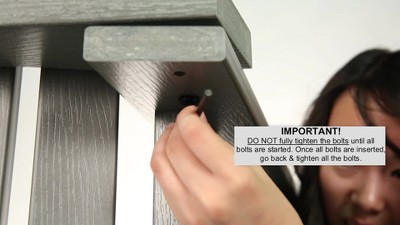 Coastal Teak Weatherly 27" Modern Garden Chair