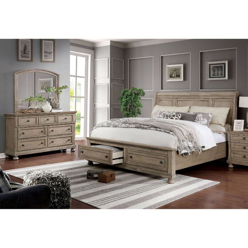 2pc California King Earl Bed and Dresser Set Gray - HOMES: Inside + Out, 5 of 10