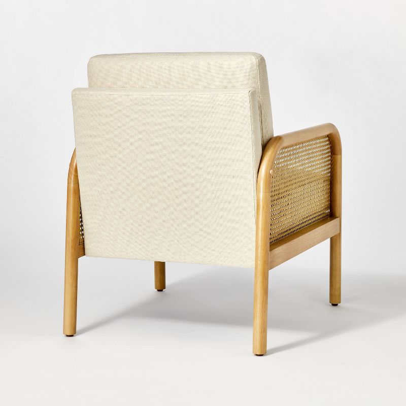 Cane Accent Chair Cream - Threshold™ designed with Studio McGee, 5 of 13