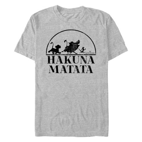 Men's Lion King Silhouette Hakuna Matata T-Shirt - image 1 of 3