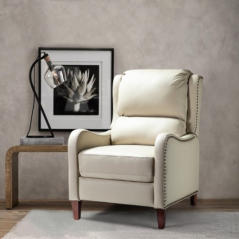 Small push best sale back recliner chair