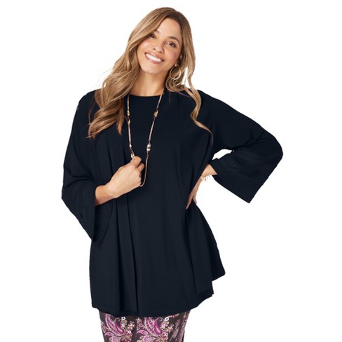 Jessica London Women’s Plus Size Illusion Topper : Target