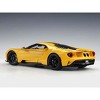 2017 Ford GT Triple Yellow with Black Stripes 1/18 Model Car by Autoart - 4 of 4