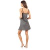 Casual Nights Women's Sleepwear Lace Trim Slip Camisole Nightie - 3 of 4