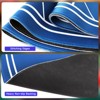 GSE 47" x 47" Round Texas Hold'em Rubber Mat - 4 of 4