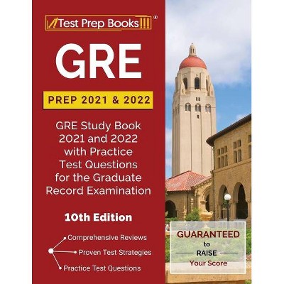 GRE Prep 2021 and 2022 - by  Tpb Publishing (Paperback)