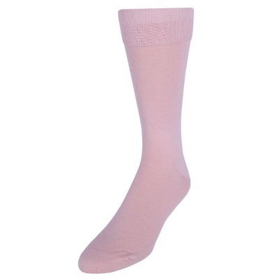 Vannucci Men's Solid FashionColored Soft Mercerized Cotton Dress Sock