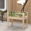 AZL1 Life Concept Pet Crates and Houses Spacious Open Top Turtle Tank with Removable Bottom Panels and Viewing Windows, Beige, 38.5"*19.75"*33.5" - 2 of 4