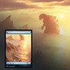 Magic The Gathering Magic: The Gathering Secret Lair: MTG Ikoria Lair of Behemoths Godzilla Lands - 4 of 4
