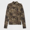 Women's Slim Fit Long Sleeve Mock Turtleneck T-Shirt - Wild Fable™ - 4 of 4