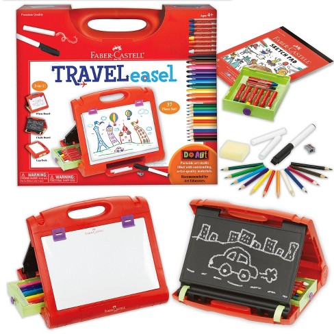  Pipity Travel Art Kit for Kids - Drawing, Coloring, Craft,  Games and Puzzles Travel Activity Set, Compact Carry Case with Easel for  Airplane, Train, Car, Gift for Girls and Boys Age