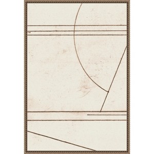 Amanti Art Minmod No1 by Dan Hobday Canvas Wall Art Print Framed 16 x 23-in. - 1 of 4