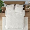 Kumasinova 2 PCS/3 PCS Embroidered Medallion Faux Fur Plush Comforter Set,Faux Mink Reverse Bedding Comforter Sets with Shams,Machine Washable - 2 of 4