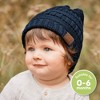 KeaBabies 3pk Warmzy Baby Beanies, 0-36 months Baby Hats, Kids Winter Hat for Baby Boys, Girls, Newborn, Infant, Toddler - 2 of 4