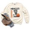 Simply Sage Market Women's Graphic Sweatshirt Miracles In March - image 3 of 3