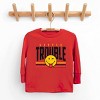 The Juniper Shop SmileyWorld Little Trouble Toddler Long Sleeve Tee - 2 of 4