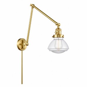 Olean - 1 Light Double Extension Swing Arm Wall Sconce In Industrial Style-27.75 Inches Tall and 8.75 Inches Wide - 1 of 1