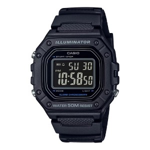 Casio Men's Water-Resistant Digital Watch with Black Dial - W-218H-1BVCF - 1 of 2