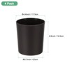 Unique Bargains Plastic Lightweight Modern Design Plant Pot 4 Pcs - 3 of 4
