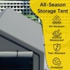 Mlmh & Kngwa 78.7"H All-Season Storage Tent - 3 of 4