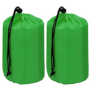 Unique Bargains Camping Hiking Travel Waterproof Portable Tent Sleeping Bag Stuff Sacks 2 Pcs - 1 of 4