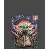 Juniors Womens Star Wars The Mandalorian The Child Starry Night Racerback Tank Top - 2 of 4